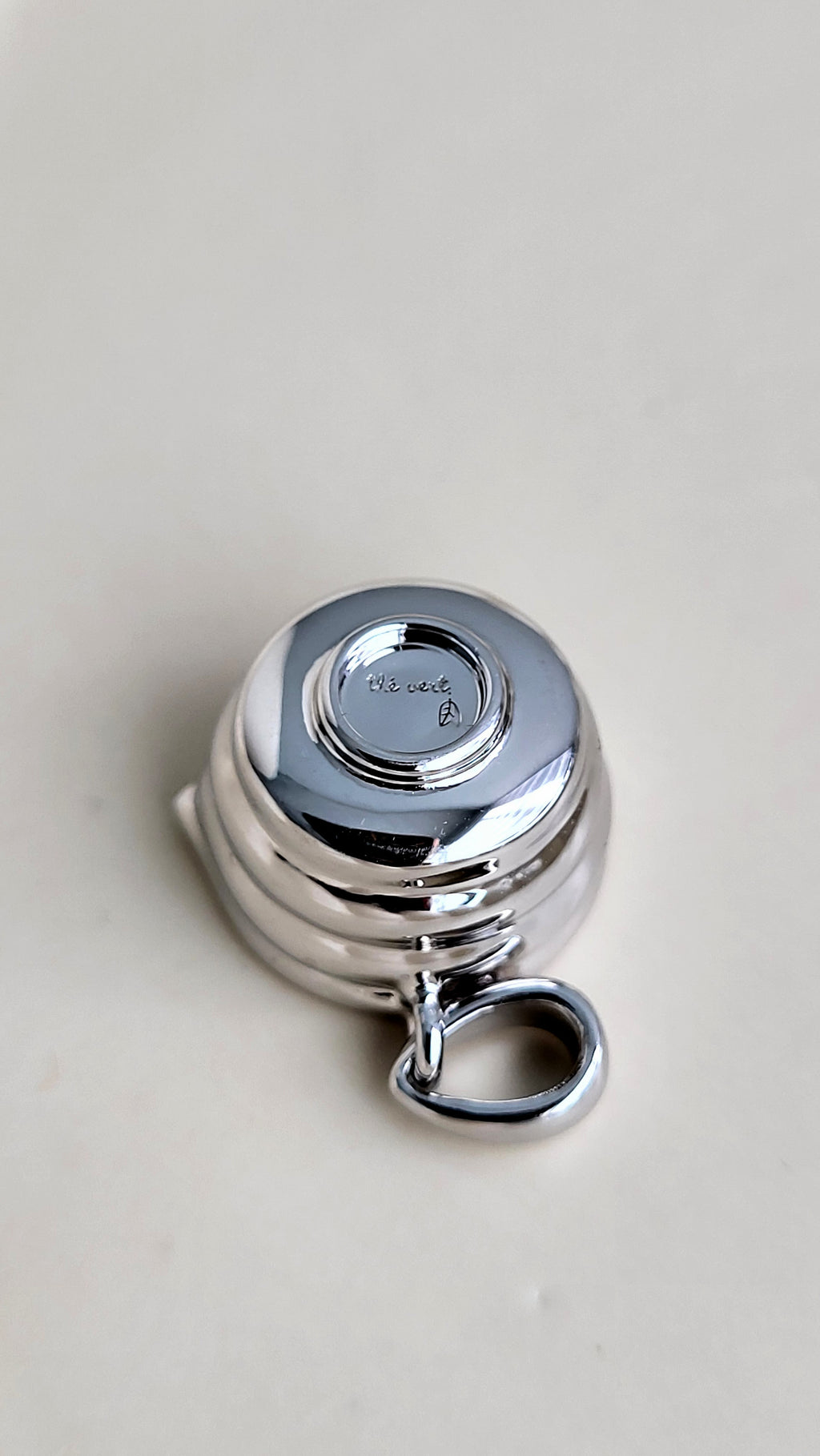 The Sui Matcha Bowl with Spout Charm in Silver or Gold